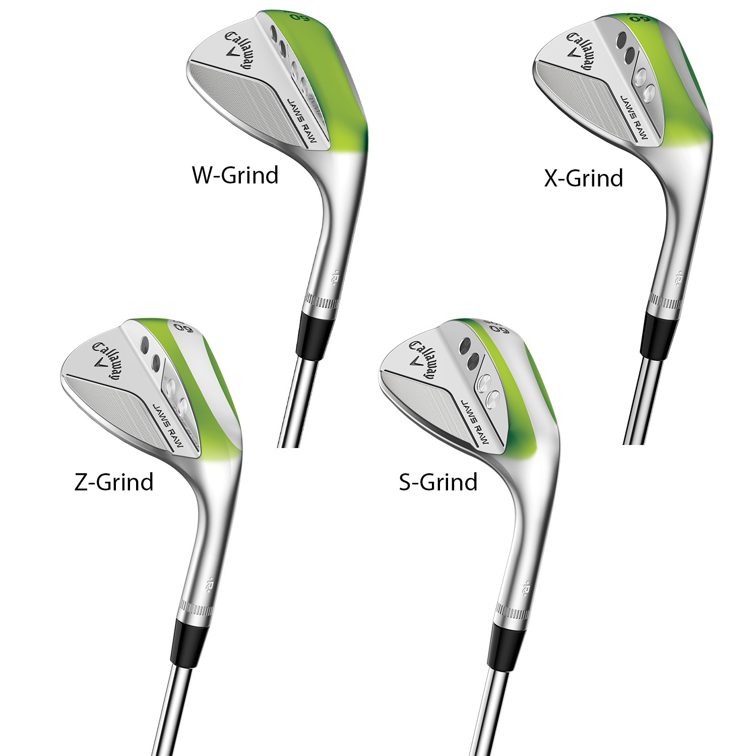 Callaway Jaws Raw Face Chrome Wedge 52-10 - John's Sport Shop