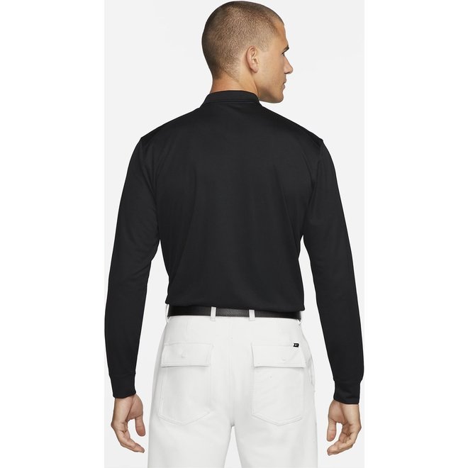 Nike Dry Fit Victory Golfpolo Lange Mouwen Heren Zwart