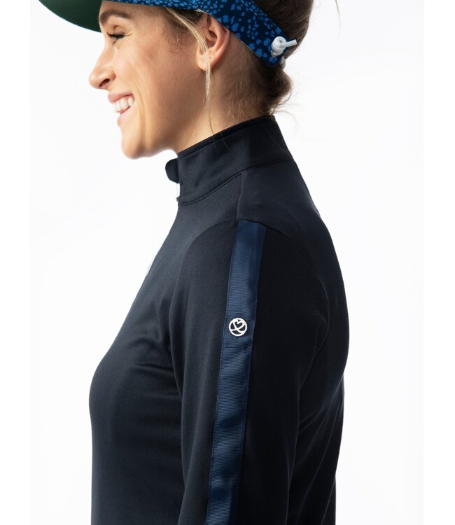 Daily Sports Daily Sports Dames Anna LS Half Neck Navy