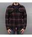 Woolrich Woolrich Heren Alaskan Bonded Overshirt Brown Check