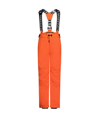 Superrebel Kidsgear Super Rebel Speed Ski Pants Twill UNI Taped Neon Orange