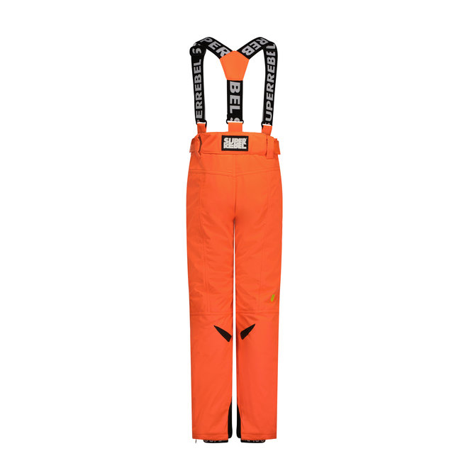 Super Rebel Speed Ski Pants Twill UNI Taped Neon Orange