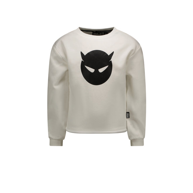 Super Rebel Meisjes Ace Devil Sweater Off White