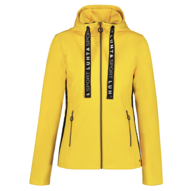 Luhta Dames Janakkala Midlayer Yellow