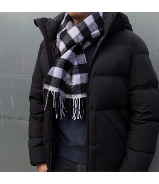 Woolrich Woolrich Unisex Woolen Buffalo Scarf White Buffalo