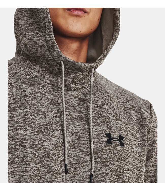 Under Armour Sport Under Armour Sport Men Fleece Twist Hoodie - Pewter / Black