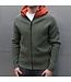 National Geographic Merino Blend Hoodie Men Green/Orange