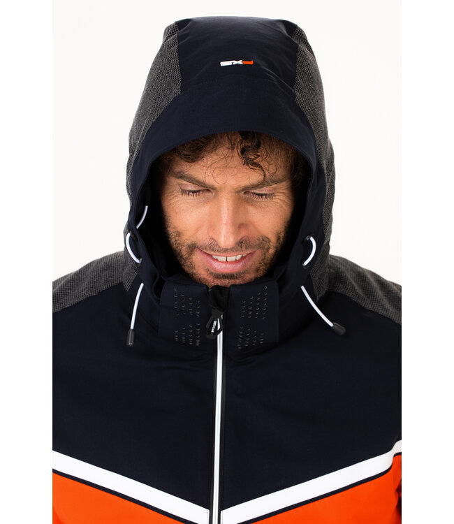 Falcon Falcon Men Rogan Jacket Fire Orange