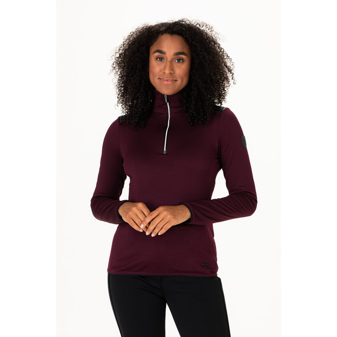 Falcon Lady Foxy Skipully 1/2 Zip Vigneto