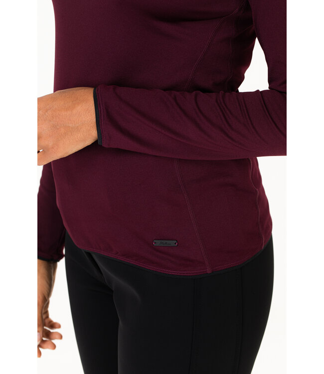 Falcon Falcon Lady Foxy Skipully 1/2 Zip Vigneto