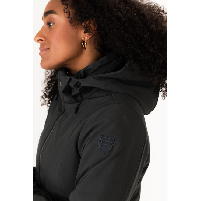 Falcon Lady Ski Jacket Nicola Black Olive