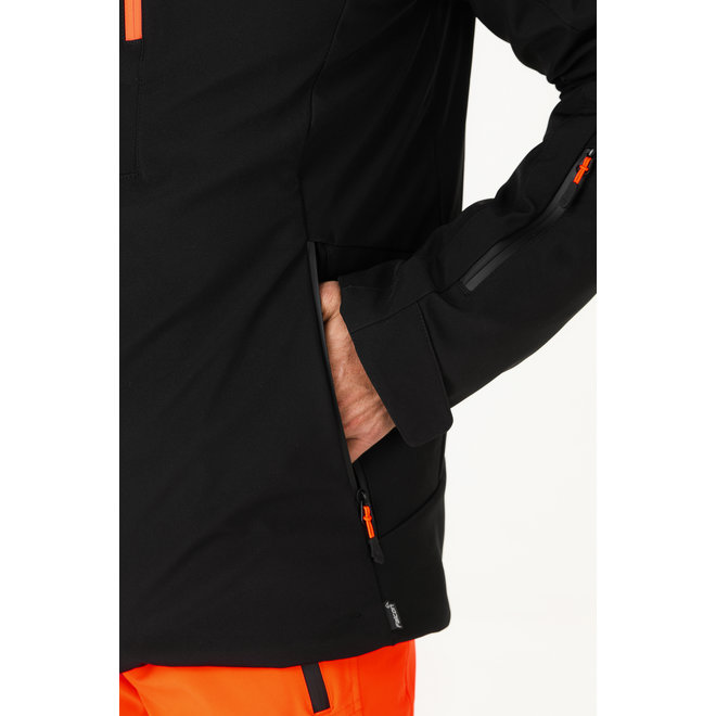 Falcon Man Ski Jacket Spectro Black/Orange