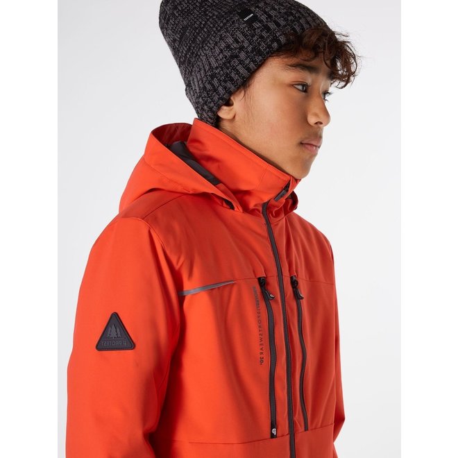 Protest Jongens Winterjas FLYNNT JR jacket Orange Fire