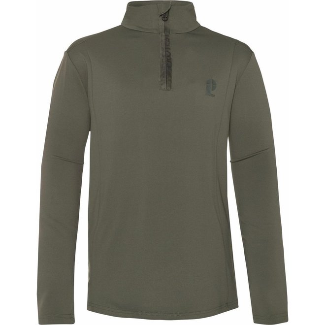 Protest Jongens Pully WILLOWY JR 1/4 zip top Huntergreen