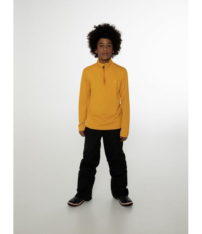 Protest Jongens Pully WILLOWY JR 1/4 zip top Dark Yellow