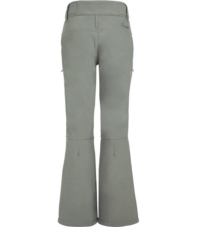 Protest Meisjes LOLE JR softshell snowpants Mistygreen
