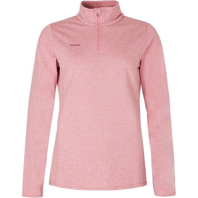 Protest Dames Pully FABRIZM 1/4 zip top Rusticrust