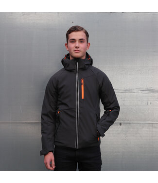 Falcon Falcon Spectro JR Boys Skijacket Black Olive