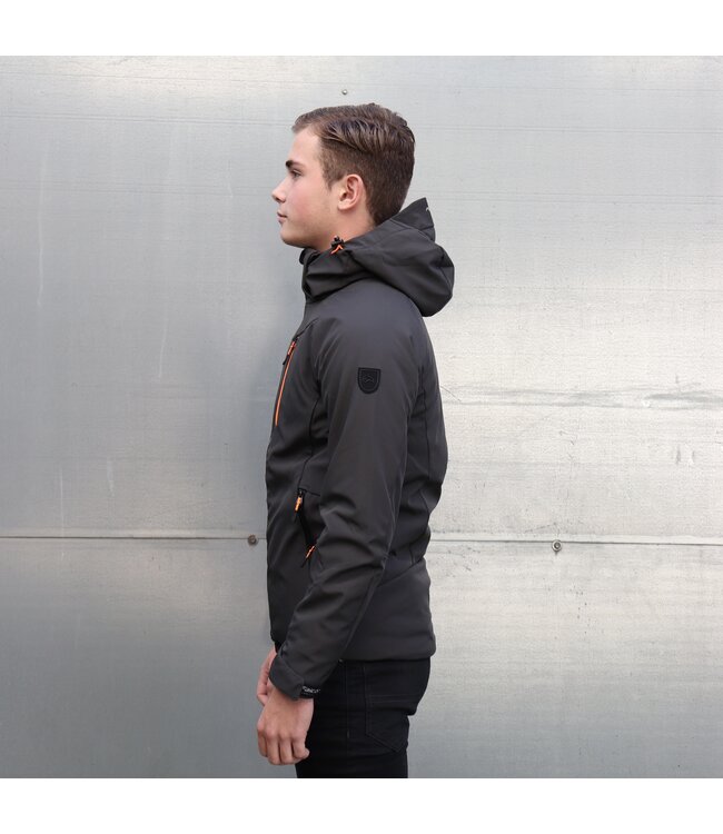 Falcon Falcon Spectro JR Boys Skijacket Black Olive