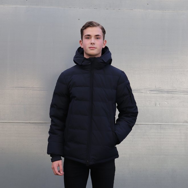 Airforce Jongens Mitchell Parka Dark Navy Blue