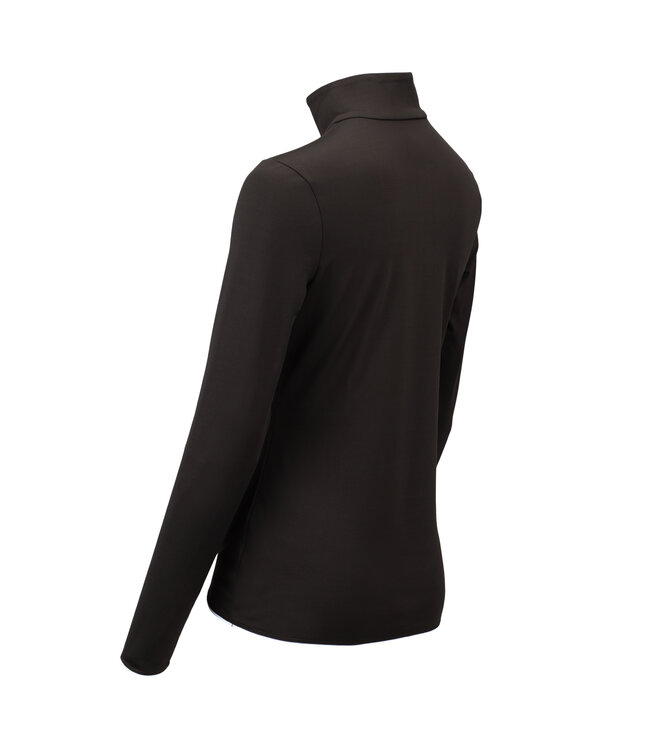 Falcon Falcon Flashlight JR Girls 1/2 Zip Skipully Black Olive