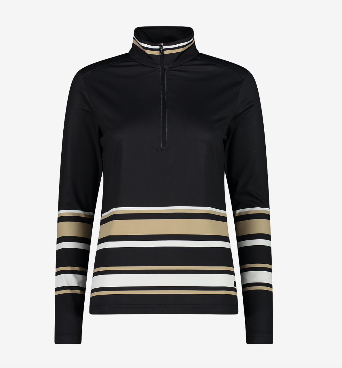 Normalisatie pasta Of later CMP Dames Ski Pully Zwart / Beige / Wit Streep - John's Sport Shop