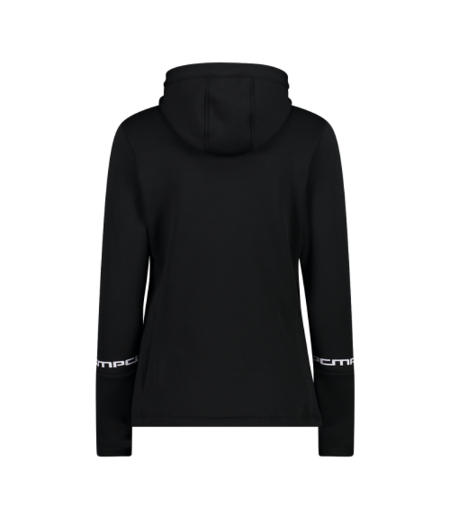 CMP CMP Dames Wintersport Pully met Capuchon Zwart