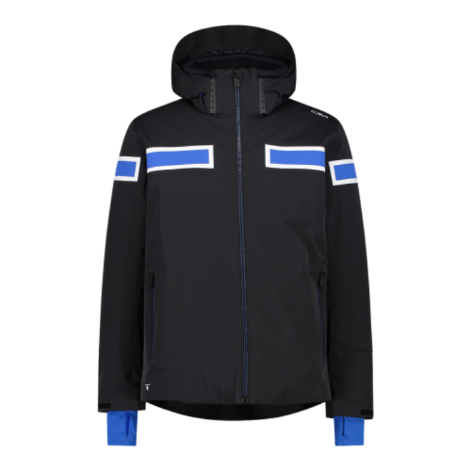 CMP Heren Ski Jas Zwart / Blauw / Wit