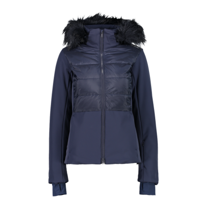 CMP Dames Ski Jas Stretch Donkerblauw