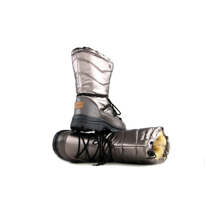 Warmbat Bunbury Dames Snowboot Metallic Bronze