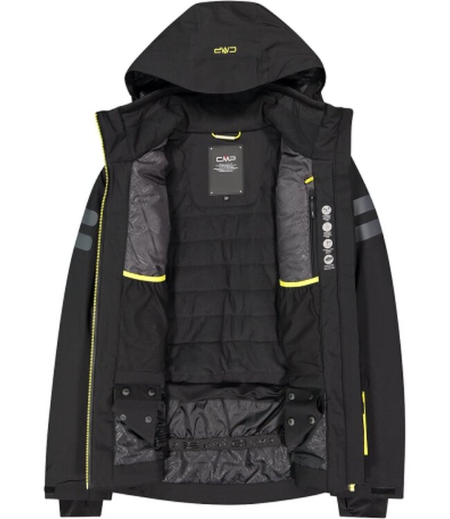 CMP CMP Heren Ski Jas Zwart / Geel