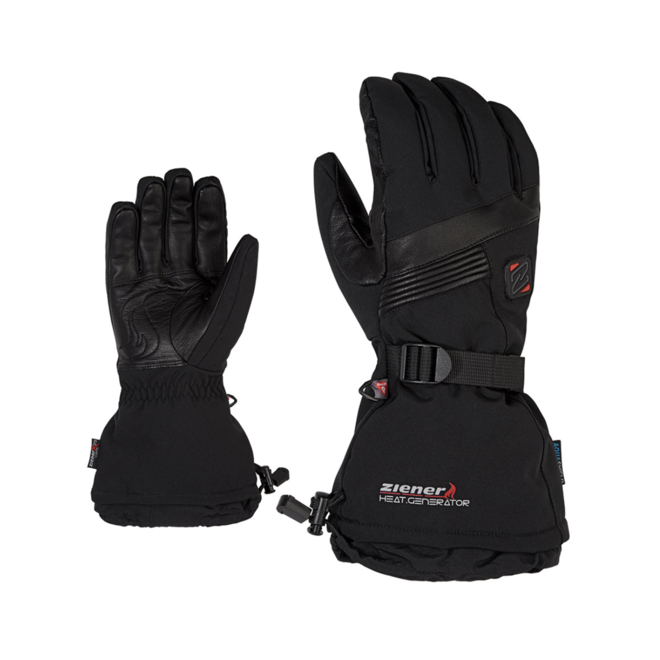 Ziener Germo As(R) Pr Hot Glove Ski Alpine Zwart