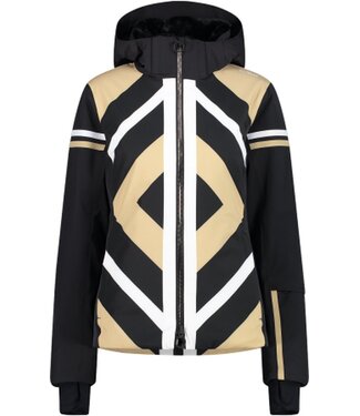 CMP CMP Dames Ski Jas Zwart Beige Wit