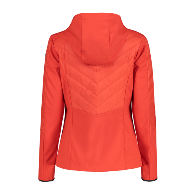 Luhta Ania Dames Softshell Jack Rood