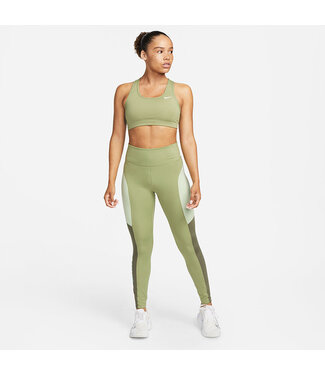 Nike Nike Dri-FIT Swoosh Nonpded Sportbeha Dames Groen