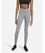 Nike Nike Dames Sportlegging Melange Grijs