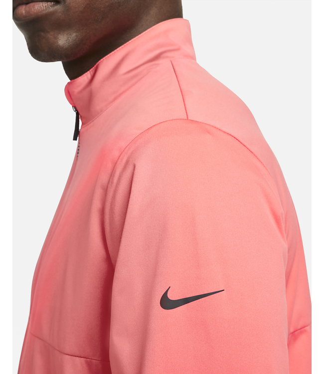 Nike Nike Storm-FIT Victory Golfjack met rits voor heren Magic Ember/Zwart