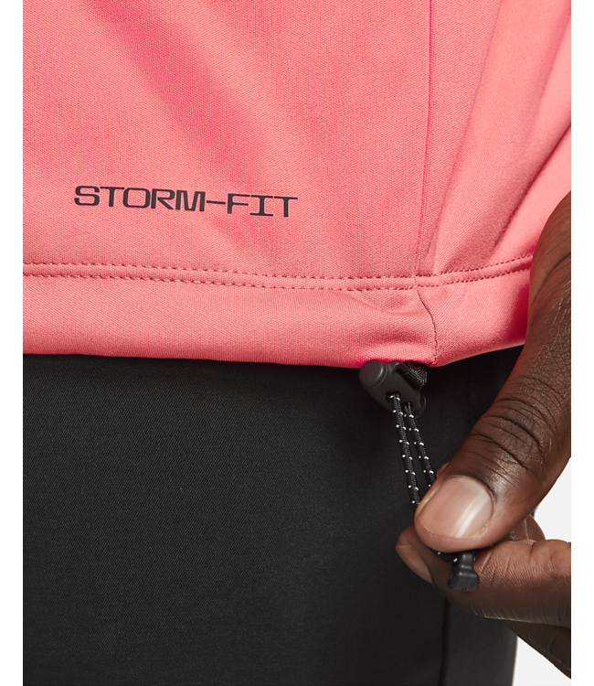 Nike Nike Storm-FIT Victory Golfjack met rits voor heren Magic Ember/Zwart