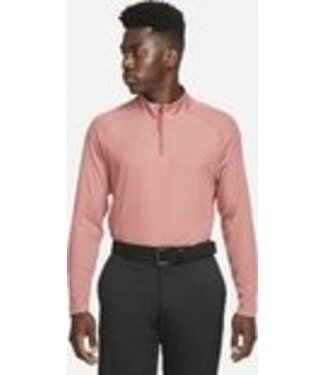 Nike Nike Dri-FIT ADV Golftop met korte rits voor heren Burn Orange