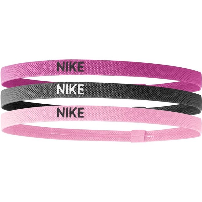 Nike Hairbands 3 pack pink/grey/pin