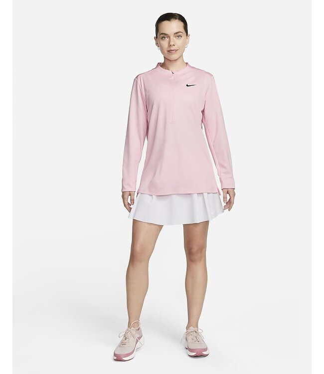 Nike Nike Dri-FIT UV Advantage Golftop met halflange rits voor dames Roze