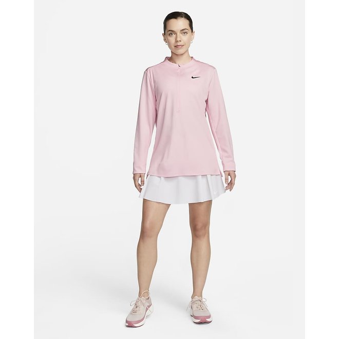 Nike Dri-FIT UV Advantage Golftop met halflange rits voor dames Roze