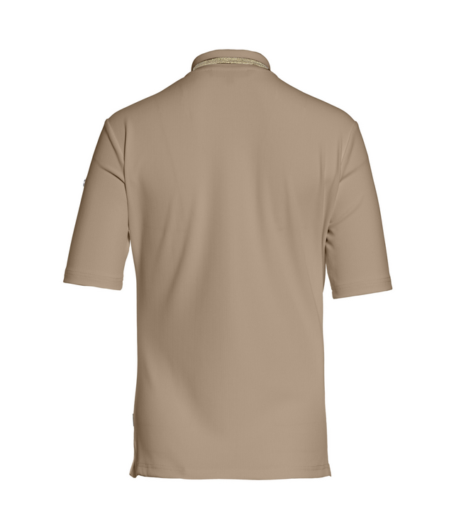 Goldbergh Goldbergh Cassia Short Sleeve Top Dames Sandstone