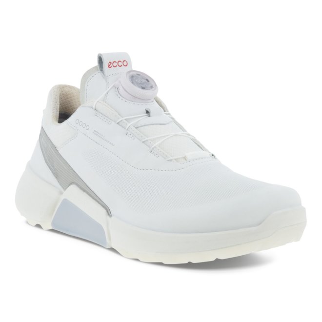 Ecco Dames Golf Biom H4 White Concrete BOA