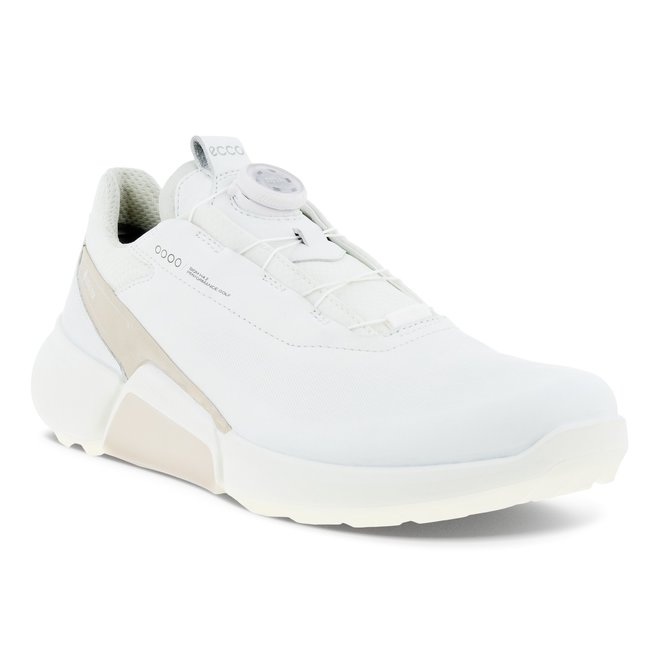 Ecco Heren Golf Biom H4 BOA White Gravel