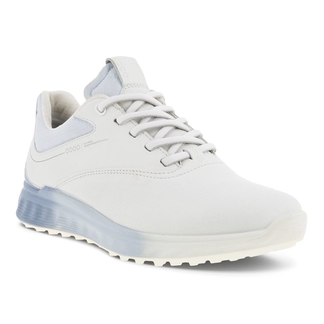 Ecco Dames Golf S-Three White Dusty Blue Air