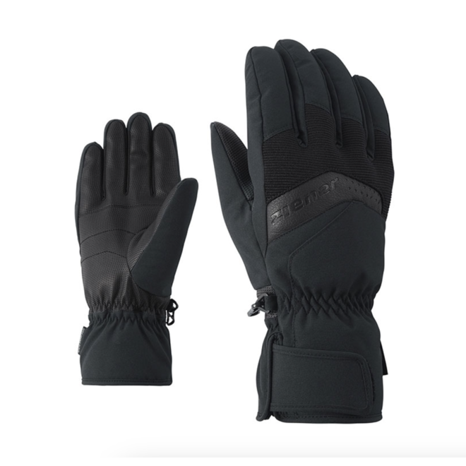 Ziener Gabino Glove ski alpine 100% Pes Black