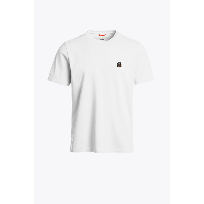 Parajumpers Heren Patch Tee Off-White