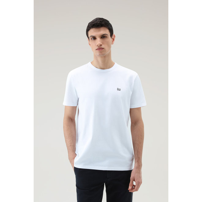 Woolrich Heren Sheep Tee Bright White