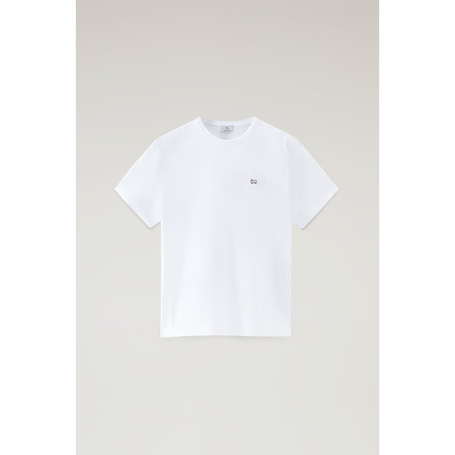 Woolrich Heren Sheep Tee Bright White